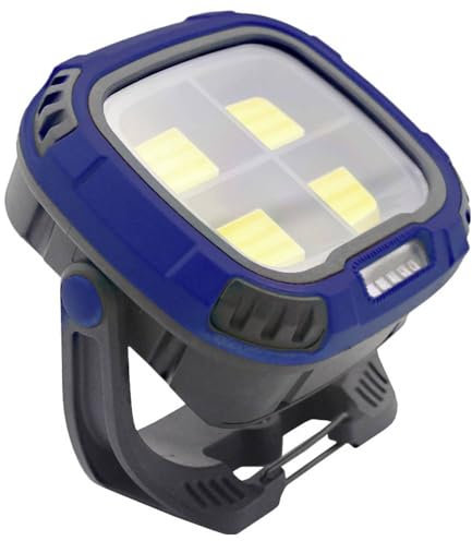 XCell 150148 Work Dual COB LED, SMD LED Arbeitsleuchte akkubetrieben 1580lm Anzahl mitgelieferte Akkus 2
