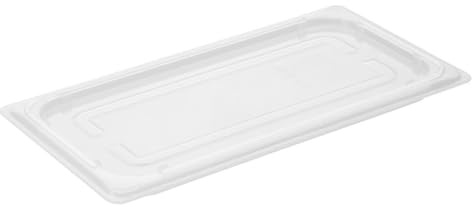 Nisbets Essentials Polypropylene Gastronorm Container Lid, 1/3 GN | Prevents contamination and reduces heat loss in busy kitchens; commercial suitability protects ingredients during storage.