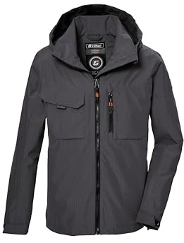 Killtec Jungen Kos 140 Bys Jckt Funktionsjacke ist wasserdicht/Outdoorjacke mit Kapuze