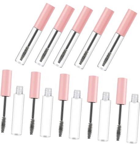 Cabilock 10stücke Leere Diy-mascara-flaschen mit Bürstchen Wiederverwendbarer Behälter für Selbstgemachte Wimperncreme mit Luftdichtem Verschluss