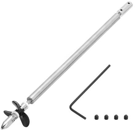 QUARKZMAN Antriebswelle Mit Propeller Und Kardangelenk Für RC Boot Kupplungsbaukasten L250mm Welle L200mm Hülse D36mm Dreiblättriger Propeller Passend Für 4 mm Motorwelle