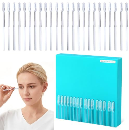Sticky Earpick, Sticky Ear Cleaner, Klebrige Ohrenstäbchen, Klebrige Ohrenreiniger, Wiederverwendbare Ohrenstäbchen, Waschbares 360° Spiral Ohren Wachskerzenschaufel Für Erwachsene