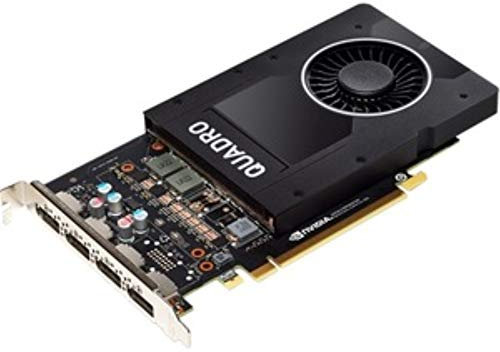 PNY NVIDIA Quadro P2000 Grafikkarte, 5 GB GDDR5, volle Höhe, 11,2 x 20,1 cm, VCQP2000-SB