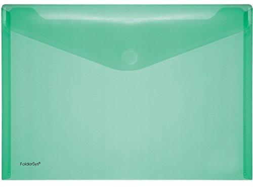 FolderSys PP-Umschlag 10er Set (A4, Grün, 20 Umschläge)