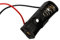 REFURBISHHOUSE 5 x boites Plastiques pour Batterie 23A/A23 (12V) avec Ressort et Cable Noir