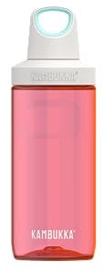 Kambukka Trinkflasche - Trinkflasche Sport mit Twist Deckel - Auslaufsicher - Reno 500 ML - Modell Reno Strawberry Ice