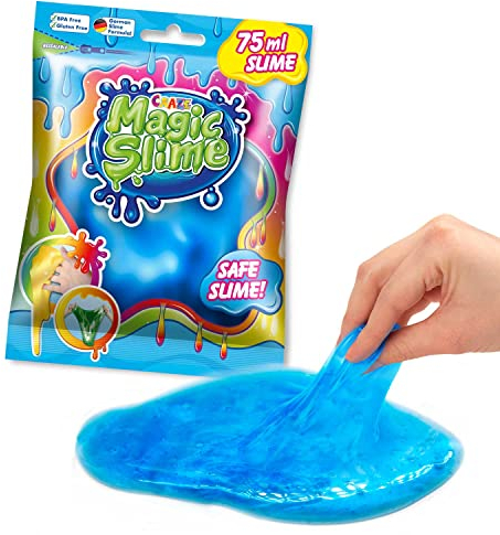 CRAZE Magic Slime Foil 75 ml, Slime coloré pour les enfants,magique pour enfants dans un sac - différentes variations de couleurs, 18583, Multicolore, Taille unique