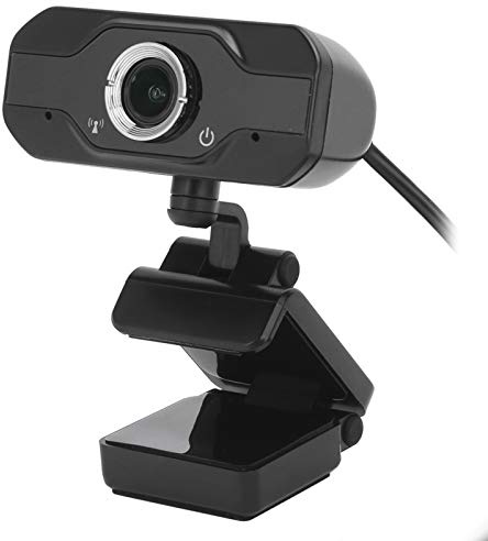 ASHATA 720P HD-Kamera, HD-PC-Webcam 720P-Webkamera CMOS-Sensor Eingebaute Mikrofonkamera Videoanrufe für 2000/XP/win7/win8/win10/Vista 32bit/Android TV.