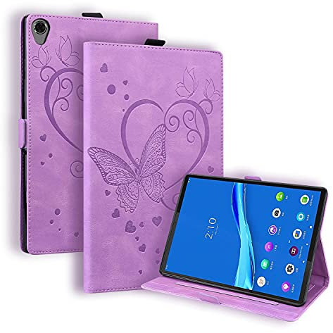 Rosbtib Slim Smart Custodia per Lenovo Tab M8 TB-8705F/TB-8705N/TB-8505F/TB-8505X,Ultra Sottile Cover Protettiva con Funzione di Supporto per Lenovo Smart Tab M8 8 Pollici Book Cover, Viola