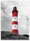 Leuchtturm auf Amrum Poster von HADYPHOTO 30 x 40 cm Rot Wandbilder Wanddeko