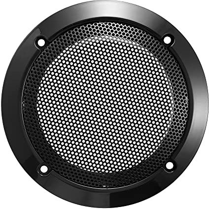 X AUTOHAUX 4.57 Inch Car Metal Audio Speaker Grill Cover Mesh Black