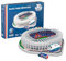 Habarri PARC DES PRINCESS - PSG FC - 3D Puzzle Stadion - 3D Fußballstadion für Kinder und Erwachsene - Fußballstadion Modell - Vereinsmodell - 111 Elemente