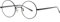 Musivo Runde Brille Ohne Stärke - Retro Fake Glasses Metallrahmen fur Damen Herren Kinder