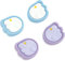 GeekShare Lot de 4 capuchons de joystick en silicone pour manette de jeu de joycon, compatibles avec Nintendo Switch/OLED/Switch Lite - Little Wings