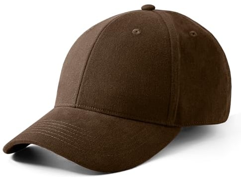 Artexia Basecap Herren 100% Baumwolle Cap Herren Kappe Herren Baseball Caps Für Herren Caps Männer Baseball Cap Herren Baseball Cap Damen Baseball Cap Herren (Braun)