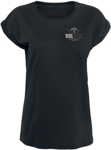 Volbeat Wait A Minute My Girl Frauen T-Shirt schwarz L 100% Baumwolle Band-Merch, Bands