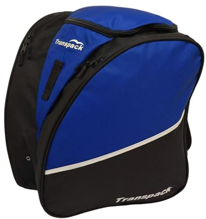 TRANSPACK Edge Junior wasserdichte 33L Ski/Snowboard Boot Helm Brille & Ausrüstung Rucksack Tasche Kobalt