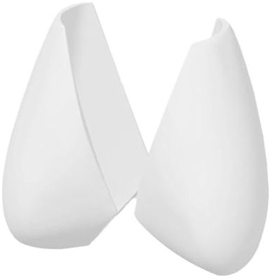 1 paio di impugnature compatibili per Rog Ally, console Gamepad con impugnatura modificata e copertura per impugnatura (bianco)