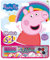 Cefa Toys Giga Block 5-in-1 Peppa Aktivitäten, 25 FSC-Malvorlagen, 8 Wachsmalstifte, 5 Filzstifte, 5 Aquarellfarben und Blatt mit entfernbaren Aufklebern. Geeignet für Kinder ab 3 Jahren.