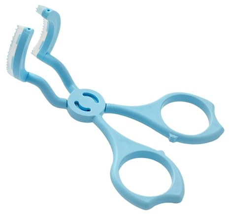 Holdes - Herramienta de apertura de párpados, herramienta de estiramiento de párpados, soporte para lentes oculares flexibles, con banda de silicona flexible integrada, solución de apertura de párpado