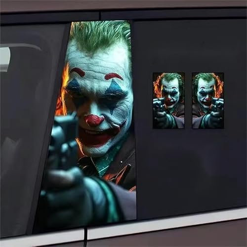 GoYookie Autoaufkleber B-Säule Protektor Wunderschöne Aufkleber Auto Säule Schutz Aufkleber Zweier Set (xc-08)