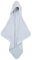 Little Dutch TE50644030 Kapuzenhandtuch Frottee blau - Forest Friends (75x75 cm)
