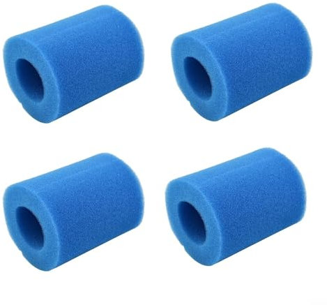 CashMuch Lot de 4 filtres en mousse lavables 58094 pour piscines de type II