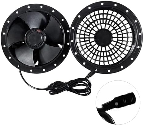 Air Blower For Inflatables 12V 5.2A Replacement Inflatable Fan Small Blow For Outdoor Yard Inflatable Decorations Noise Reduction