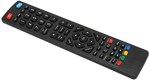 lyrlody Remote Control, Wear-resistant ABS Shell Household TV Remote Control for Replacement
