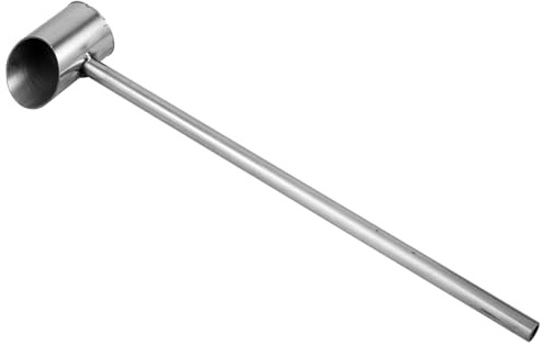 Veemoon Verschleißfester Edelstahl Zuckerlöffel für Zuckerwattemaschine Großer Marshmallow Schaufel Löffel zum Präzisen Portionieren von Zucker und Süßigkeiten