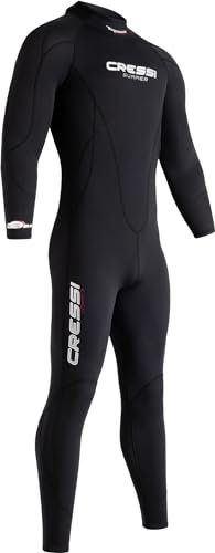 Cressi Summer Man 2.5mm Combinaison de plongée Homme, Noir, Taille S