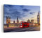 ARTTOR Bilder auf Leinwand 100x70cm Leinwandbild mit Rahmen London Bus Groß Wanddeko Bild Schlafzimmer Küche Deko Wandbilder Dekoration Wohnzimmer Wall Decor Canvas Wand Kunstdruck Art AA100x70-3592