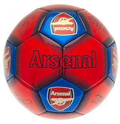 Arsenal Fc Skill Ball Football Size 1 Skills Gift 100% Official Signature Signed