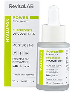 RevitaLAB Power Face Serum mit Superfoods Ein konzentriertes Produkt, das speziell entwickelt wurde, um eine wirksame Abwehr gegen die Umweltaggressoren zu bieten