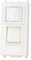 Presa Dati RJ45 CAT6 LAN Bianco Con Coperchio Compatibile Con Vimar Plana