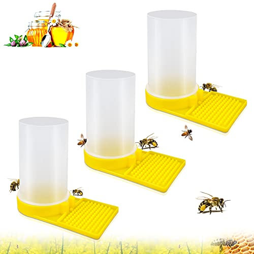 Oruuum Wasserspender für Bienenkorb, Honigbikeenenzucht, 3 Stück