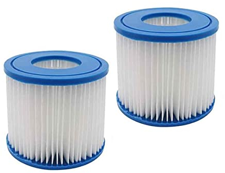 WuYan Filter 2 Stück für Poolpure Sommer Escapes Filter Typ D Sommerwellen P57100102, für SFS-350 RP-350 RP-400 RP-600 RX-600