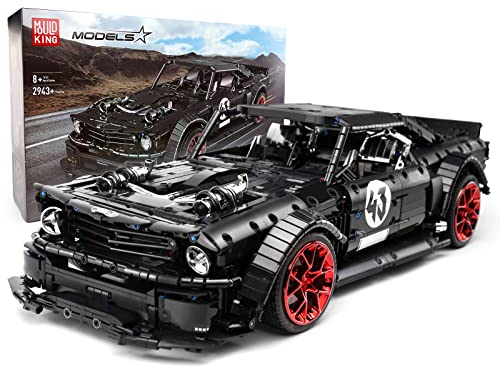 Mould King 13108N Modell, zum Bauen von Sportwagen, DIY, Konstruktion, Spielzeug für 12 Jahre (3201 Teile, Statische Version, Kein Motor)