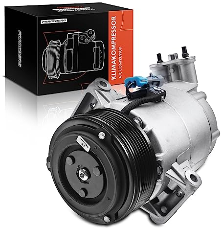 Frankberg Compressore dell'aria condizionata con frizione Diesel Compatibile con Astra H A04 L70 Zafira/Zafira Family B A05 Zafira B Combi/MPV A05 Replace# 13124752, compreso l'olio preconfezionato