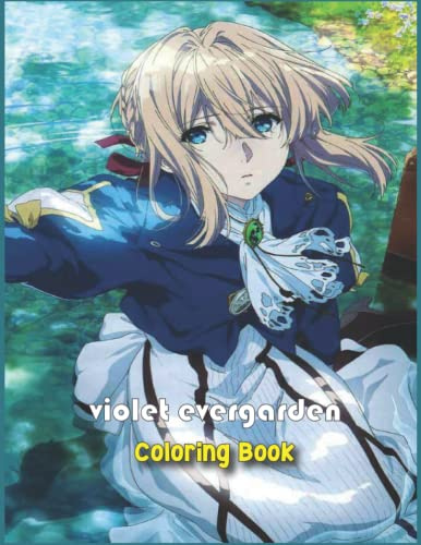 Violét Evèrgardèn Coloring Book: 30+ Coloring Pages, High quality color book for kids and adults, fans gift