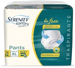 Weiche Trockenhose Be Free L Extra Serenity 14 Stück