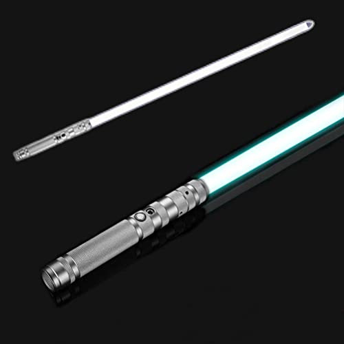Sabre lumineux Smooth Swing FX Lightsaber RGB 7 couleurs changeables - sons, poignée en métal, sabres légers pour adultes, poignée en métal, sabres lumineux pour adultes et enfants