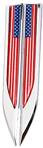 3D Metall Amerikanische Flagge Emblem Aufkleber 1 Paar Usa Flagge Abzeichen Aufkleber Patriotische Autoaufkleber Für Autos LKW SUV