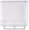 STORESDECO Raffrollo mit Stangen 175H x 150B - Waschbares Faltrollo zum Bohren inkl. Montagematerial - Lichtdurchlässige Roman Blinds mit Kindersicherung für Fenster & Türen - Gardinen Rollo Küche