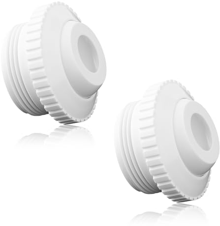PEUTIER 2uds Boquillas de Chorro para Piscina, Chorro de Retorno de Piscina Chorro de Entrada de Globo Ocular de Flujo Direccional Hydrostream para Boquilla de Chorro de Salida de Agua de Piscina