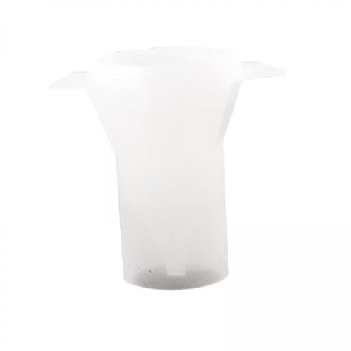 Amagogo 5x Kegel, Konische 3D Kerze, Seife, DIY, Gießen, Anhänger, Schmuckherstellung, Kerze, Handgefertigter Kristall