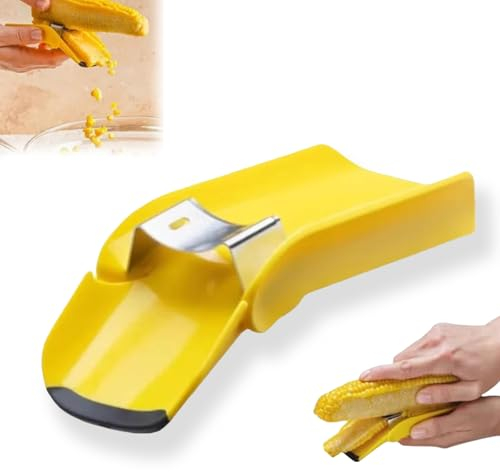 Hebterrka Schneller Maiskolben Separator, Mais Schäler vom Maiskolben, Maiskolben Entkerner, Schnell Maiskolben Schäler & Schäler Küchen Gadget, Schnell Mais