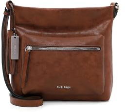 SURI FREY Umhängetasche SFY Carly 14410 Damen Handtaschen Uni cognac 700