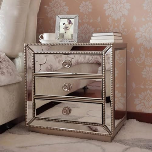 Wrobelax Spiegel Nachttisch Spiegel Möbel Spind Seitenschrank Multifunktionsschrank