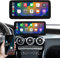 Road Top 12.3 Zoll Carplay Radio Touchscreen für Mercedes Benz A/C/V Klasse GLA CLA W176 C117 X117 X156 W447 2015-2018 mit NTG 5.0, Unterstützung Drahtlos Carplay/Android Auto/Mirrorlink